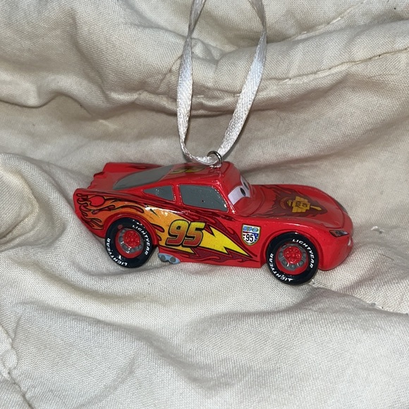 Disney Cars original ornament 2009 in excellent condition LIGHTING MCQUEEN - Picture 2 of 7